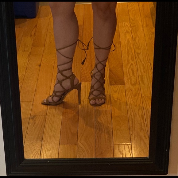 Worn 1x woman’s sexy whiskey brown 👠 - Picture 2 of 8